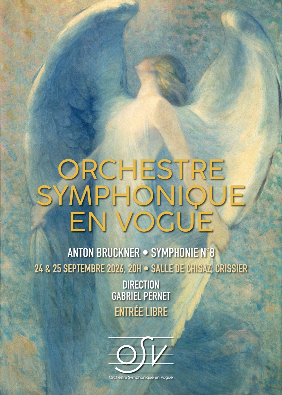 Affiche Concert Anton Bruckner - Symphonie n°8